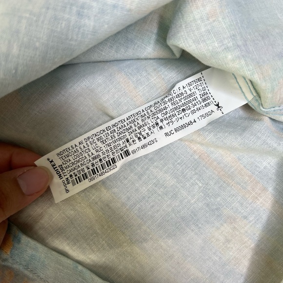 Zara Men’s Short Sleeve Shirt - Picture 6 of 6